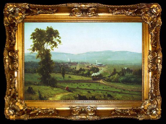 framed  George Inness The Lackawanna Valley, ta009-2